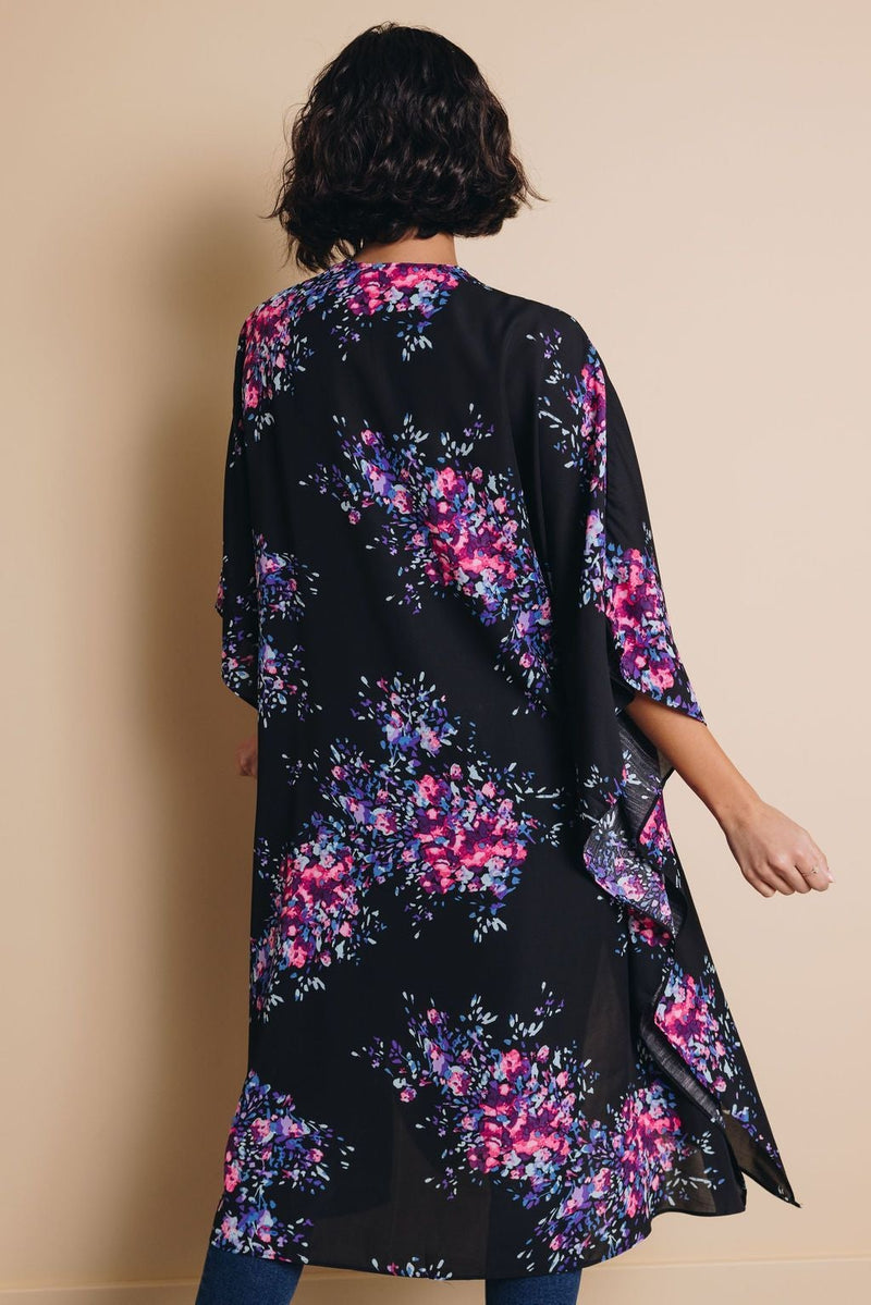 Coachella Love Floral Kimono