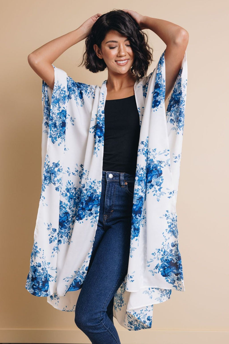 Coachella Love Floral Kimono