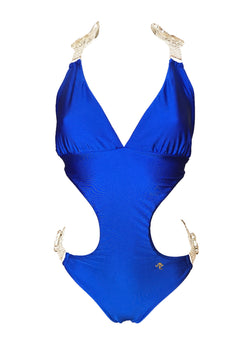 Emma One-Piece Swimsuit - Blue