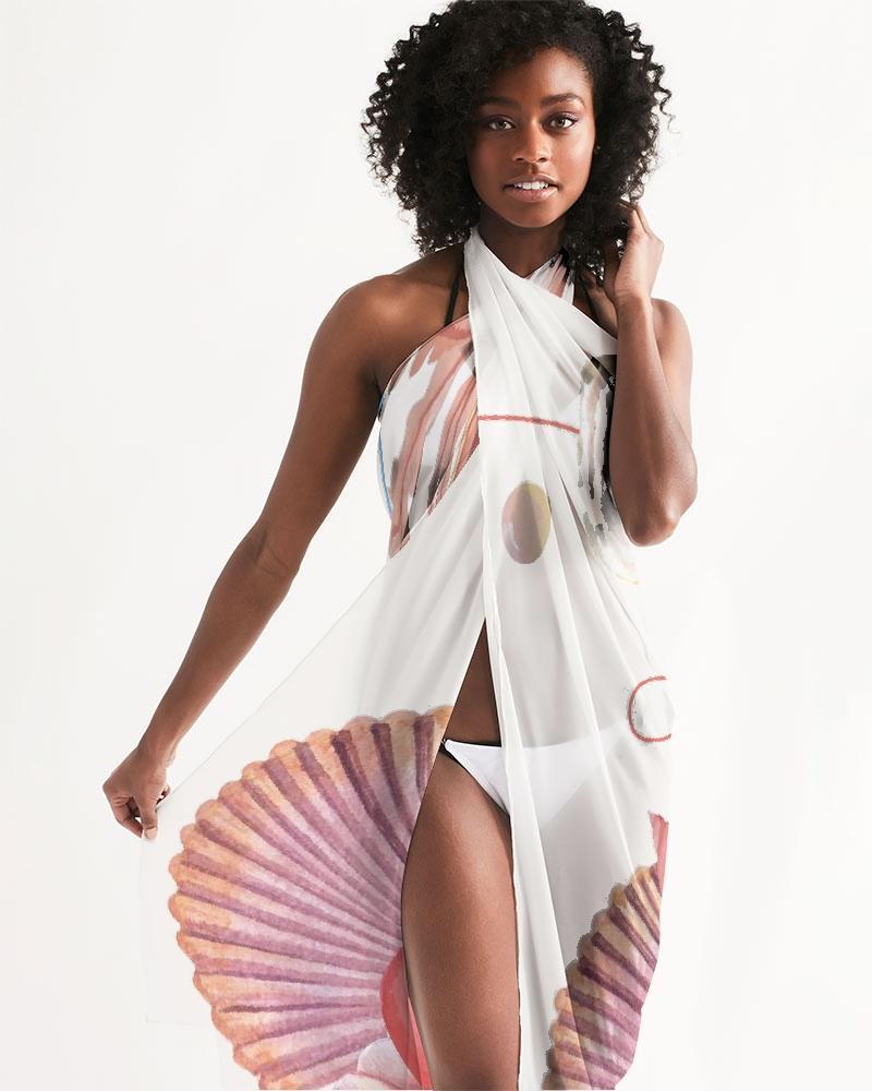Uniquely You Sheer Sea Life Swimsuit Cover Up
